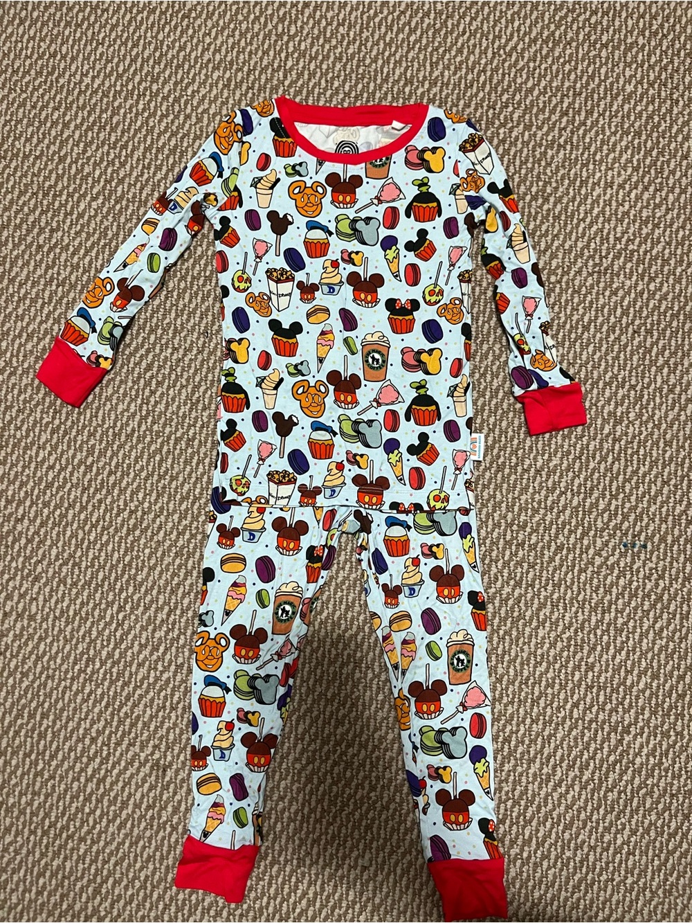 2T bamboo bliss disney pajama set